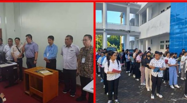 Sejarah Baru, UTBK-SNBT Unsrat di Polnustar Tahuna