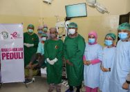 Polda Sulut Gelar Bakti Kesehatan Operasi Celah Bibir dan Katarak