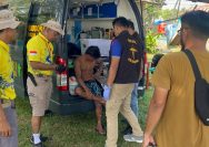 Tourist Police Polres Pesisir Barat kembali menunjukkan respon cepat dan profesional dalam menangani insiden yang melibatkan atlit.