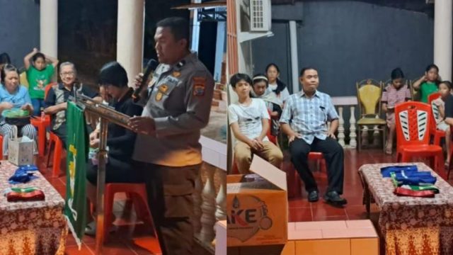 Kegiatan Minggu Kasih Polresta Manado: Hadiri Jemaat GMIM Getsemani Sumompo