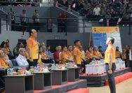  Irjen Pol. Dedi Prasetyo Asisten Kapolri Bidang Sumber Daya Manusia yang juga ketua harian Komite Olahraga Polri (KOP), ,Rabu (21/08/2024) membuka kejuaraan voli memperebutkan piala Kapolri 2024 di Pontianak, Kalimantan Barat.