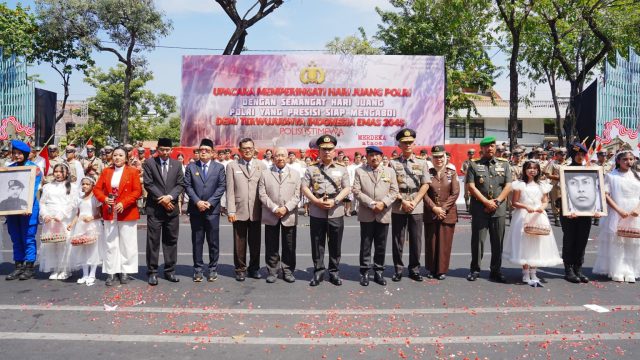 Kapolri Jenderal Polisi Drs. Listyo Sigit Prabowo menyampaikan ucapan selamat atas peringatan Hari Juang Polri.