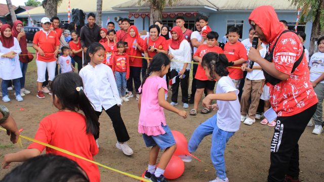 Meriahkan HUT Ke-79 Kemerdekaan Republik Indonesia, Lanud Sam Ratulangi menggelar berbagai perlombaan di Lapangan Dirgantara Lanud Sam Ratulangi, Manado, Sulawesi Utara. Sabtu (17/8/2024).