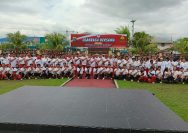 Olahraga, Polda Sulawesi Utara menggelar olahraga bersama dalam rangka Hari Jadi ke-76 Polisi Wanita (Polwan) Republik Indonesia (RI).