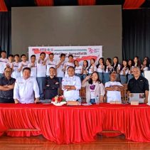 Pelatihan Jurnalistik kepada ratusan siswa SMA dan SMK se-Kabupaten Minut di JG Center Minut, Kamis (15/8/2024) sukses digelar.
