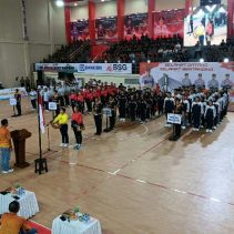 Kapolda Sulawesi Utara Irjen Pol Yudhiawan membuka pertandingan bola voli dalam rangka Kapolri Cup zona 6 di Gedung KONI, Sario Manado, Rabu (21/8/2024).
