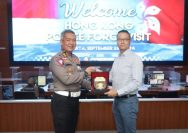 Polisi Hongkong Apresiasi Teknologi yang Digunakan Korlantas Dalam Tangani Lalu Lintas