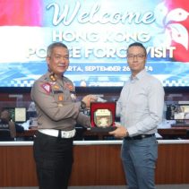 Polisi Hongkong Apresiasi Teknologi yang Digunakan Korlantas Dalam Tangani Lalu Lintas