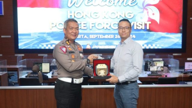 Polisi Hongkong Apresiasi Teknologi yang Digunakan Korlantas Dalam Tangani Lalu Lintas