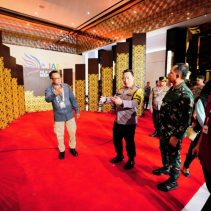 Kapolri Jenderal Listyo Sigit Prabowo dan Panglima TNI Jenderal Agus Subiyanto meninjau langsung kesiapan pengamanan Konferensi Tingkat Tinggi (KTT) Indonesia Africa Forum (IAF) ke-2 dan High Level Forum on Multi Stekholders Pertnership (HLF MSP) di Bali, Sabtu, 31 Agustus 2024.