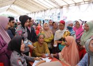 Kepedulian Bhayangkari Polri melakukan kegiatan aksi peduli kepada masyarakat yang berada di Pulau Sebatik, Nunukan, salah satu pulau terluar NKRI, Jumat (13/9/2024).
