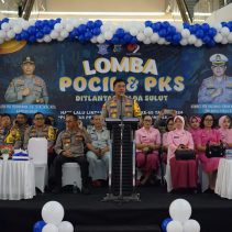 Lomba Polisi Cilik dan Patroli Keamanan Sekolah oleh Ditlantas Polda Sulut
