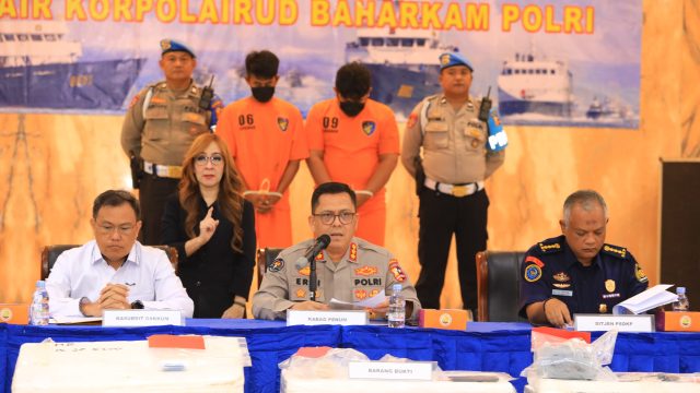 Ditpolair Korpolairud Baharkam Polri Ungkap Kasus Perdagangan Ilegal 100 Ribu Benih Bening Lobster