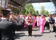 Personel Polda Sulut Lepas Kepergian Irjen Pol Yudhiawan