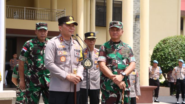 Kapolda didampingi Pangdam XIII/Merdeka