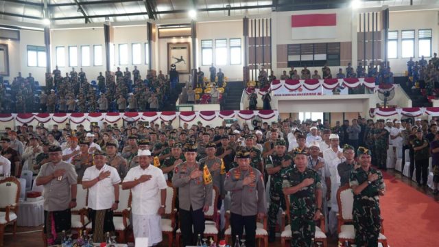 Kapolri Harapkan Bali Jaga Indeks Persepsi Demokrasi