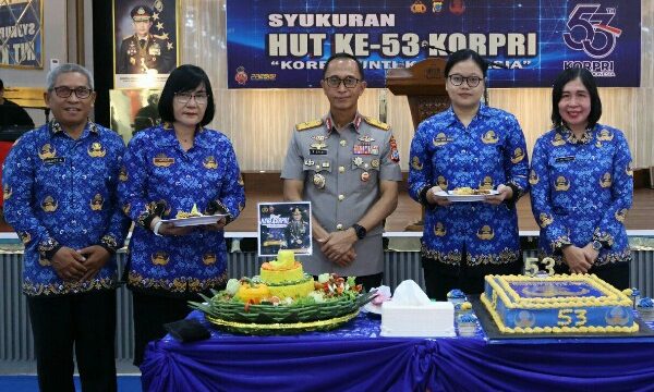Polda Sulut Gelar Syukuran HUT ke-53 Korpri