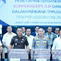 Dirtipideksus Polri Tetapkan PT AJP dan FH Sebagai Tersangka TPPU Judol