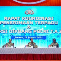 Kick Off Penerimaan Terpadu Polri 2025