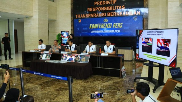 Dittipidsiber Tangkap Pelaku Deepfake Presiden Prabowo dan Pejabat Negara Lainnya