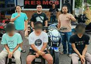 Tim Resmob Polres Kotamobagu ringkus 3 Pelaku Curanmor