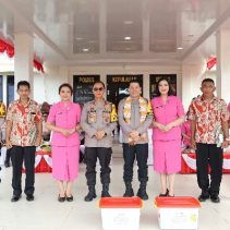 Kapolda Sulawesi Utara Irjen Pol Roycke Harry Langie melaksanakan agenda kunjungan kerja ke Polres Kepulauan Sitaro, Selasa (14/1/2025).