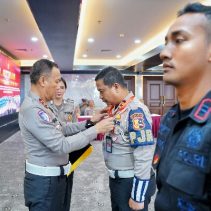 Kakorlantas Polri Irjen Pol Aan Suhanan secara resmi membuka Latihan Pra Operasi Lilin 2024 pada Rabu (18/12/2024).