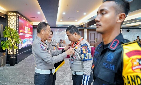 Kakorlantas Polri Irjen Pol Aan Suhanan secara resmi membuka Latihan Pra Operasi Lilin 2024 pada Rabu (18/12/2024).
