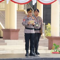Polda Sulawesi Utara (Sulut) menggelar apel konsolidasi Operasi Mantap Praja Samrat 2024 dalam rangka pengamanan Pilkada Serentak Tahun 2024.