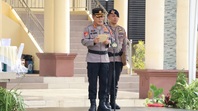 Polda Sulawesi Utara (Sulut) menggelar apel konsolidasi Operasi Mantap Praja Samrat 2024 dalam rangka pengamanan Pilkada Serentak Tahun 2024.