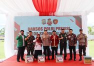 Polda Sulawesi Utara (Sulut) melaksanakan bakti sosial (Baksos) Polri Presisi bersama mahasiswa, Aliansi Badan Eksekutif Mahasiswa (BEM) dan Organisasi Kemasyarakatan Pemuda (OKP) dalam rangka menyambut bulan suci Ramadan 1446 H, Kamis (27/2/2025).