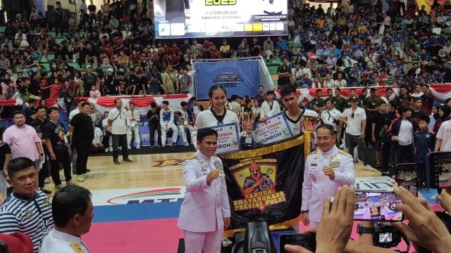 Taekwondo Garbha Presisi Polri kembali menoreh prestasi membanggakan. Kali ini para atlet Taekwondo Garbha Presisi sukses menjadi juara umum di International Taekwondo Kasal Cup 2 yang berlangsung di GOR Purna Krida, Badung, Bali, 14-16 Februari 2025.