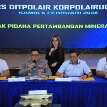 Polri Bongkar Tambang Timah Ilegal di Bekasi