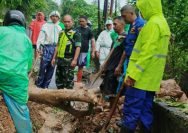 250 personel gabungan Polda Sulut dan Polresta Manado diturunkan untuk membantu melakukan evakuasi warga terdampak banjir dan tanah longsor di Kota Manado.