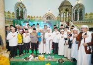 Safari Ramadan ke Masjid Raya Al Mashun Medan Kapolri Jenderal Polsi Drs. Listyo Sigit Prabowo  , Sabtu (22/3/25).