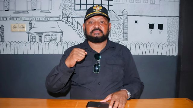 Wakil Ketua II Majelis Rakyat Papua (MRP) dari Kelompok Kerja (Pokja) Adat, Max Abner Ohee
