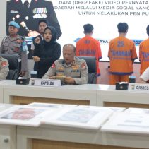 Polda Jatim berhasil membongkar kasus tindak pidana Informasi dan Transaksi Elektronik (ITE).