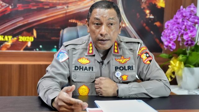 Kasubdit SIM Ditregident Korlantas Polri, Kombes Dhafi