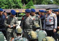 Korps Brimob Polri Apel Gelar Pasukan Operasi AB Moskona 2025