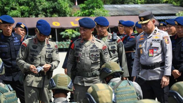 Korps Brimob Polri Apel Gelar Pasukan Operasi AB Moskona 2025