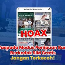 Korlantas Polri Tegaskan SIM Gratis Hoax