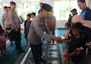 Kapolda Bengkulu Irjen Pol Mardiyono S.I.K., M.Si. secara langsung turun ke lapangan untuk memantau dan memastikan proses penanganan pasca bencana berjalan dengan optimal, khususnya pelaksanaan kegiatan trauma healing bagi warga terdampak.