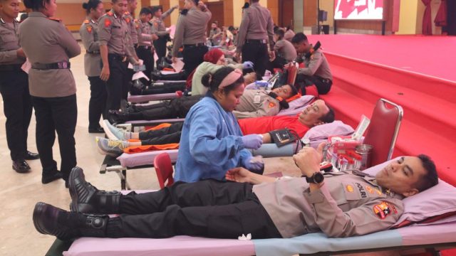 STIK Lemdiklat Polri Gelar Donor Darah Sambut Dies Natalis ke-79