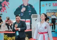 Bripda Jessica Tety Debora, anggota Ditlantas Polda Riau  meraih medali emas pada kejuaraan Silent Knight Open Karate Championship di Kuala Lumpur, Malaysia yang diselenggarakan pada 25-27 April 2025.