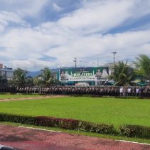 Polda Sulawesi Utara (Sulut) menggelar apel siaga pengamanan peringatan Hari Buruh Internasional atau May Day tahun 2025, yang diperingati tiap tanggal 1 Mei.