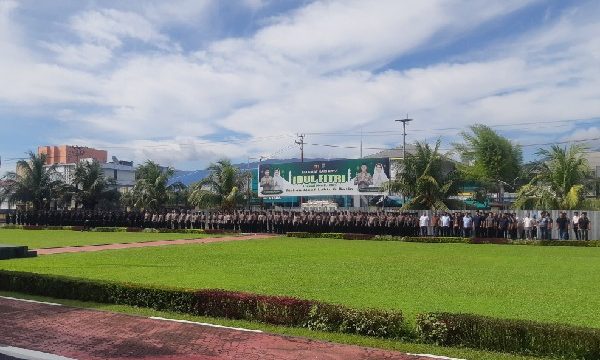 Polda Sulawesi Utara (Sulut) menggelar apel siaga pengamanan peringatan Hari Buruh Internasional atau May Day tahun 2025, yang diperingati tiap tanggal 1 Mei.