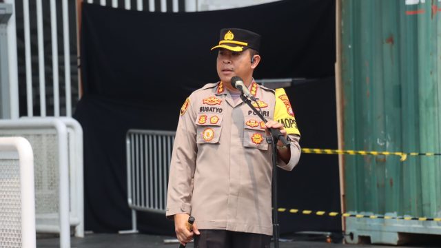 Kapolres Metro Jakarta Pusat Kombes Pol. Susatyo Purnomo Condro