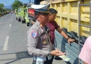 Polisi Lakukan Penertiban Kendaraan yang ‘Ngetem’ di Sekitar SPBU di Kotamobagu