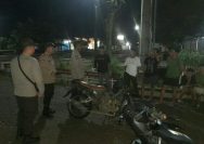 Polsek Dumoga Barat Gelar Patroli Malam Cegah Gangguan Kamtibmas