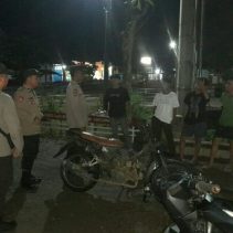 Polsek Dumoga Barat Gelar Patroli Malam Cegah Gangguan Kamtibmas